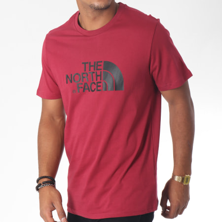 The North Face - Tee Shirt Easy Bordeaux - LaBoutiqueOfficielle.com