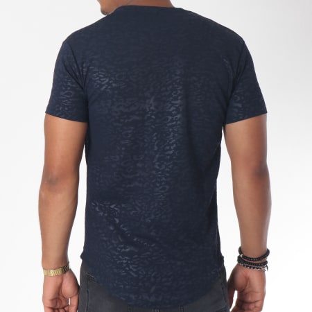 Uniplay - Tee Shirt Oversize 2799 Bleu Marine