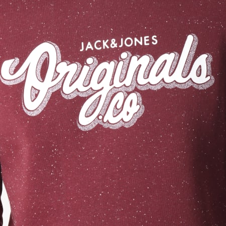 Jack And Jones - Sweat Crewneck Halt Bordeaux