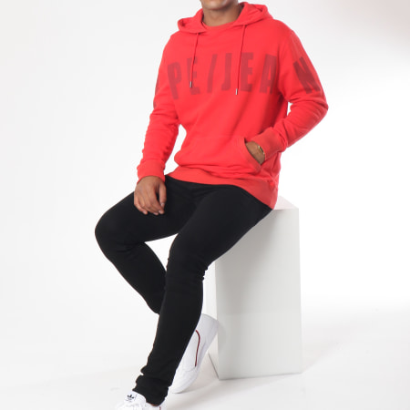 Pepe Jeans - Sweat Capuche Corpid Rouge