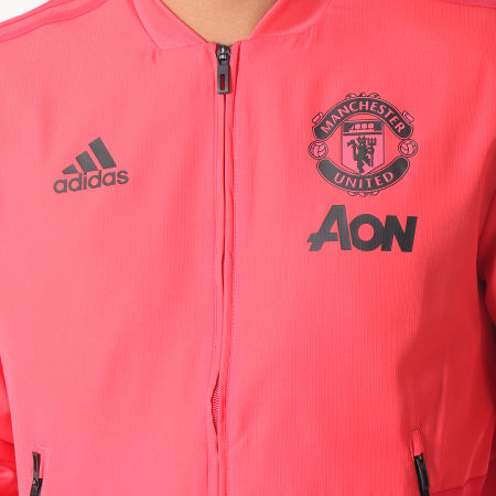 Adidas Sportswear - Veste Zippée Manchester United Premium CW7629 Rouge