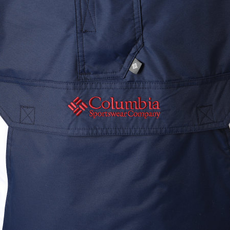 Columbia - Challenger Chaqueta Outdoor Bolsillo Azul Marino Blanco