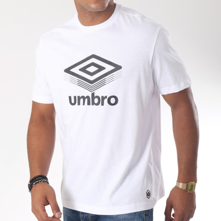 Umbro - Tee Shirt Net 646160-60 Blanc Noir