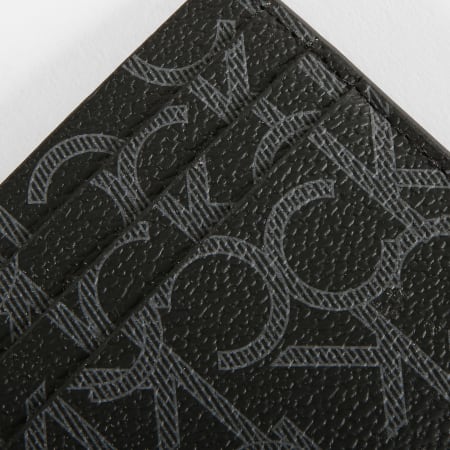 Calvin Klein - Porte Cartes Mono 4291 Noir Gris