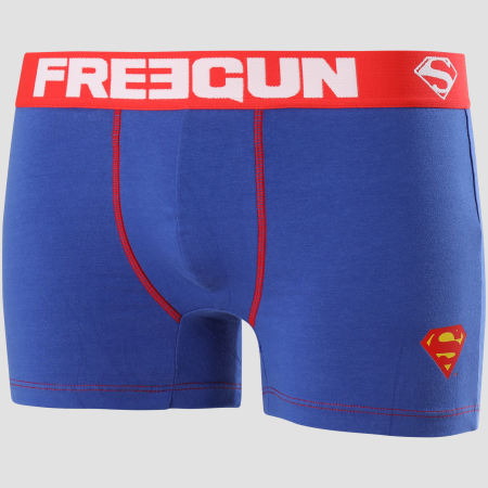 Freegun - Boxer Superman DC6 Bleu Roi