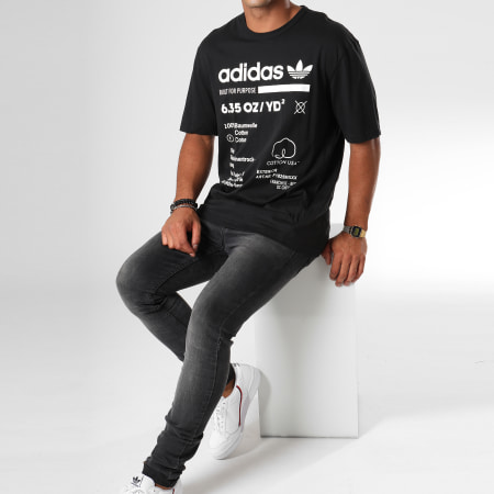 Adidas Originals - Tee Shirt NM DM2085 Noir Blanc