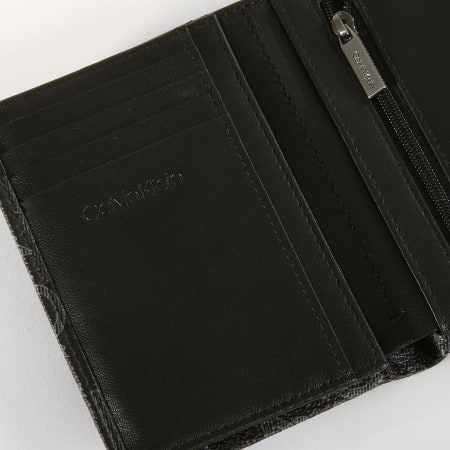 Calvin Klein - Portefeuille Mono NS 8CC 7292 Noir Gris