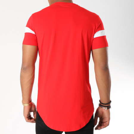 MTX - Tee Shirt Oversize T3520 Rouge Noir Blanc 