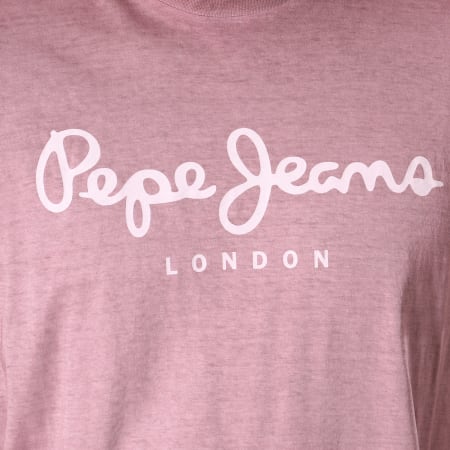 Pepe Jeans - Tee Shirt West Sir Bordeaux