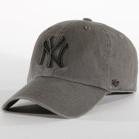 '47 Brand - Casquette Clean Up New York Yankees GW17GWSNL Gris Anthracite