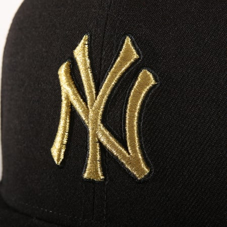 '47 Brand - Casquette Snapback Captain New York Yankees MTLVS17WBPNoir Doré