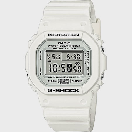 Casio - Montre G-Shock DW-5600MW-7ER Blanc