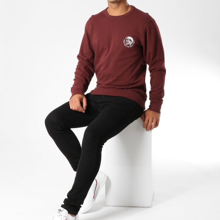 Diesel - Sweat Crewneck Willy 00CS7C-0CAND Bordeaux