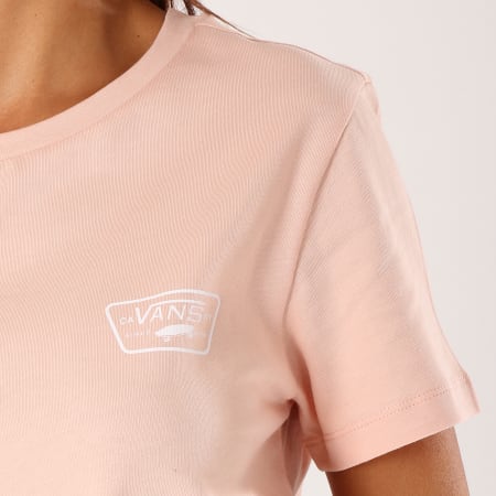 Vans - Tee Shirt Femme Full Patch 3AK6 Rose