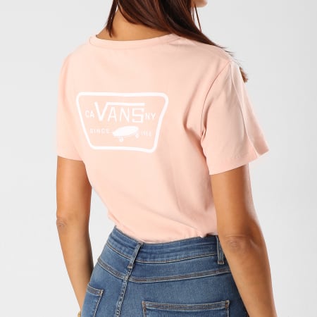 Vans - Tee Shirt Femme Full Patch 3AK6 Rose