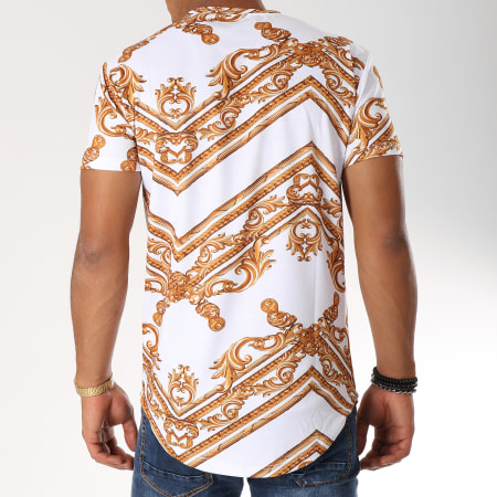 Frilivin - Tee Shirt Oversize 5717A Blanc 