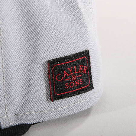 Cayler And Sons - Casquette Snapback Off Gris Noir