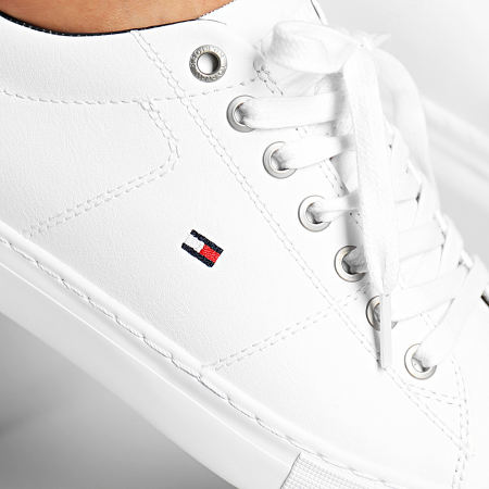 Tommy Hilfiger - Baskets Essential Leather 2157 100 White