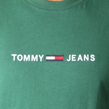 Tommy Hilfiger - Tee Shirt Small Text 5125 Vert