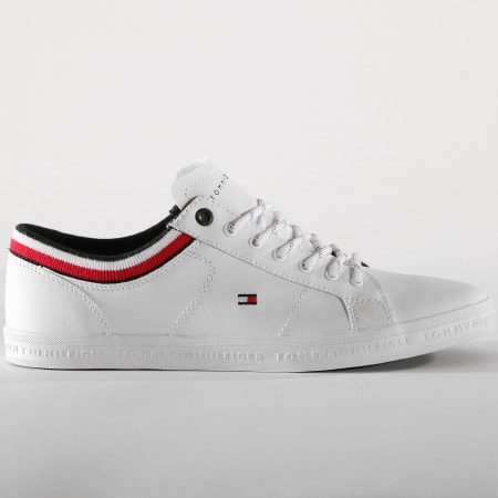 Tommy Hilfiger - Baskets Essential Leather Mix 1632 100 White