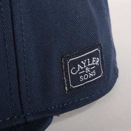 Cayler And Sons - Casquette Snapback Dynasty Bleu Marine Bleu Clair