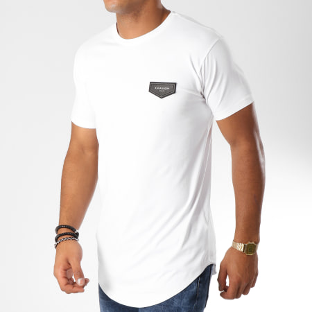 Gianni Kavanagh - Tee Shirt Oversize Core Blanc