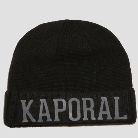 Kaporal - Lot Echarpe Bonnet Back Noir