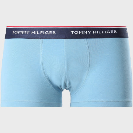 Tommy Hilfiger - Lot De 3 Boxers Premium Essentials 1U87903841 Gris Anthracite Bleu Marine Bleu Clair