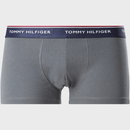 Tommy Hilfiger - Lot De 3 Boxers Premium Essentials 1U87903841 Gris Anthracite Bleu Marine Bleu Clair