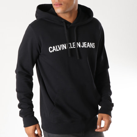 Calvin Klein - Sweat Capuche Institutional 9528 Noir
