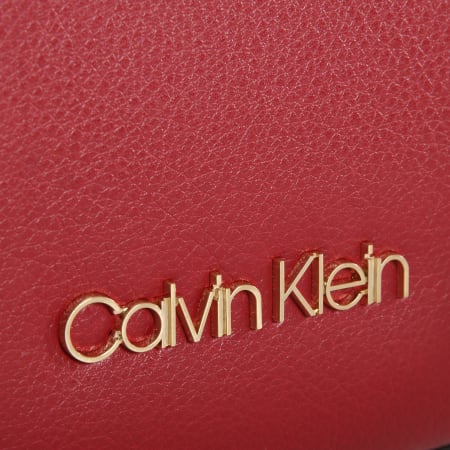 Calvin Klein - Sac A Main Femme Frame Medium Shopper 4596 Bordeaux