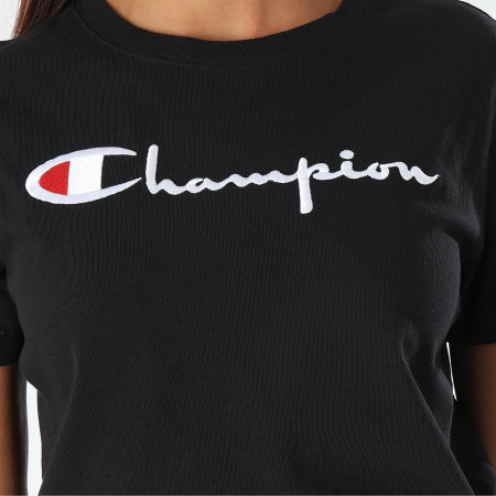 Champion - Tee Shirt Femme 110992 Noir