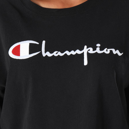 Champion - Tee Shirt Femme 110993 Noir