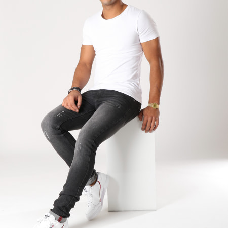 Paname Brothers - Jimmy Slim Jeans Negro