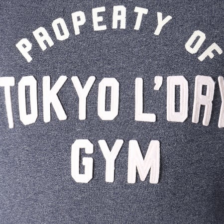 Tokyo Laundry - Sweat Capuche Keskustie Bleu Marine Chiné