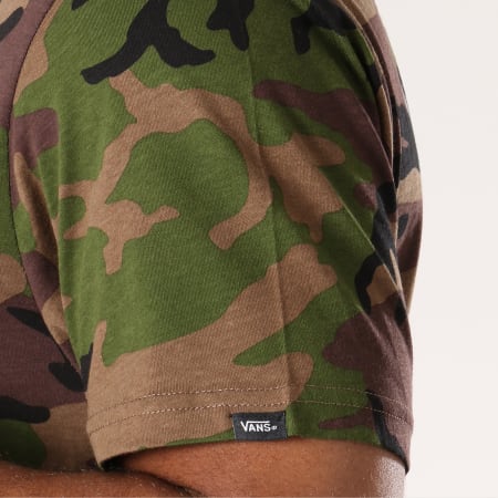 Vans - Tee Shirt Full Patch Back A3H5KC Vert Kaki Camouflage
