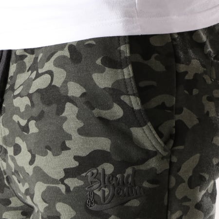 Blend - Pantalon Jogging 20706667 Vert Kaki Camouflage 