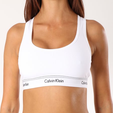 Calvin Klein - Brassière Femme Unlined QF4522E Blanc