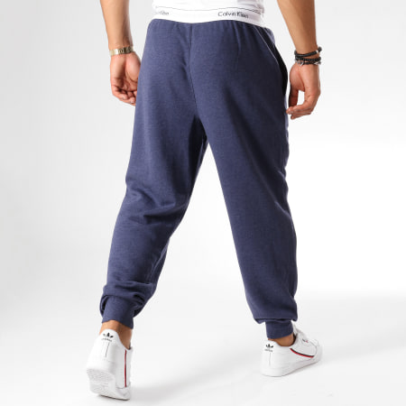 Calvin Klein - Pantalon Pyjama Jogger NM1356E Bleu Marine Chiné