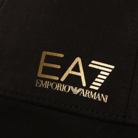 EA7 Emporio Armani - Casquette 275692-8A816 Noir Doré
