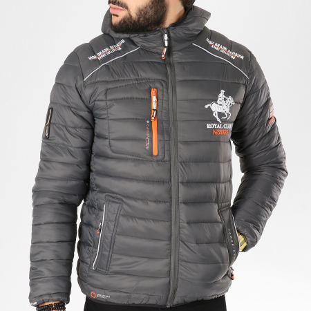 Geographical Norway - Doudoune Brisbee Gris Anthracite