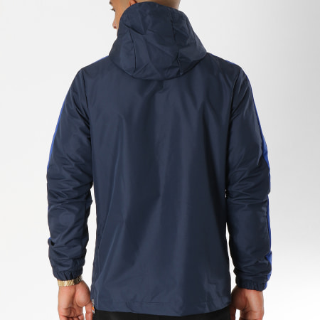 Ellesse Coupe Vent Avec Bandes Parmaso Bleu Marine Ryses