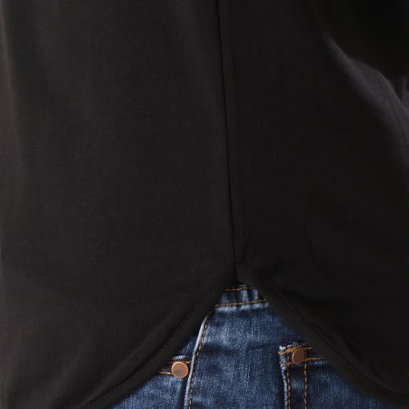 Ikao - Tee Shirt Manches Longues Oversize F241 Noir