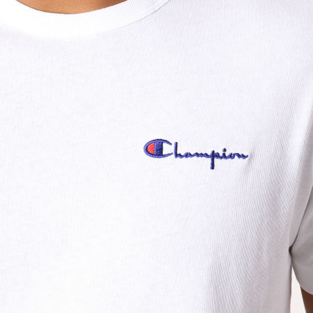 Champion - Tee Shirt 211985 Blanc