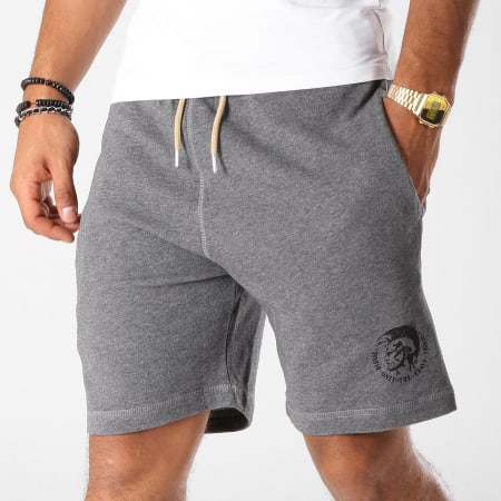 Diesel - Short Jogging Pan 00ST2A-0CAND Gris Anthracite Chiné