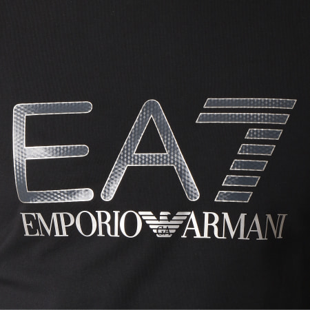 EA7 Emporio Armani - Tee Shirt Manches Longues 6ZPT26-PJ20Z Noir