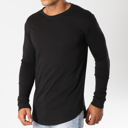 Frilivin - Tee Shirt Manches Longues Oversize 2091 Noir