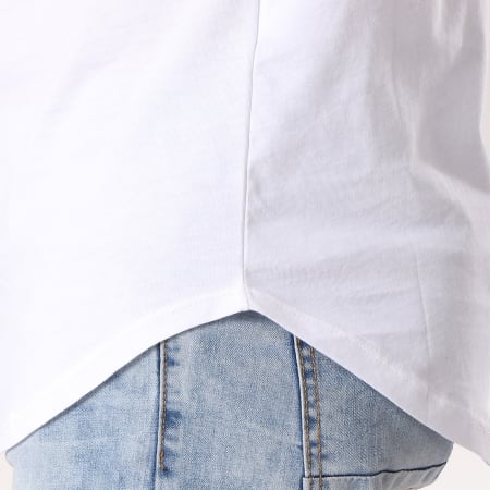 Frilivin - Tee Shirt Manches Longues Oversize 2091 Blanc