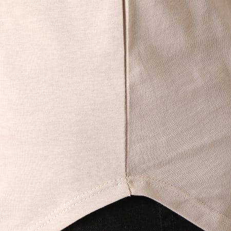 Frilivin - Tee Shirt Manches Longues Oversize 2091 Beige