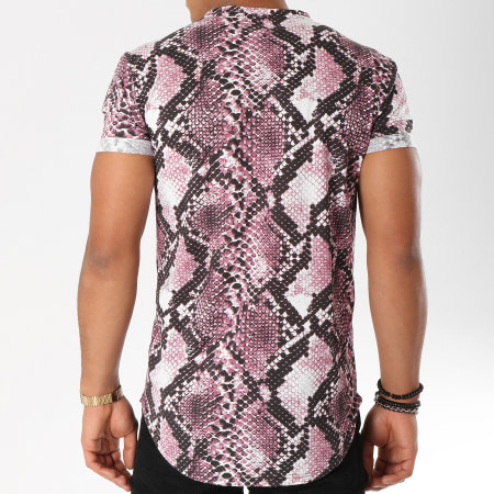 Frilivin - Tee Shirt Oversize 2050D Rose Serpent